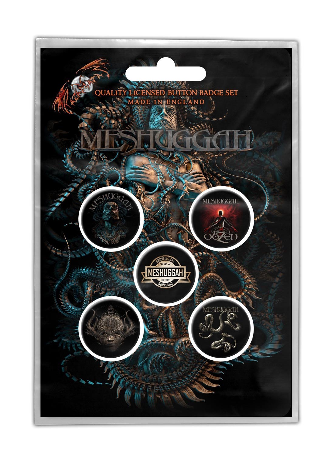 Meshuggah Badge Pack
