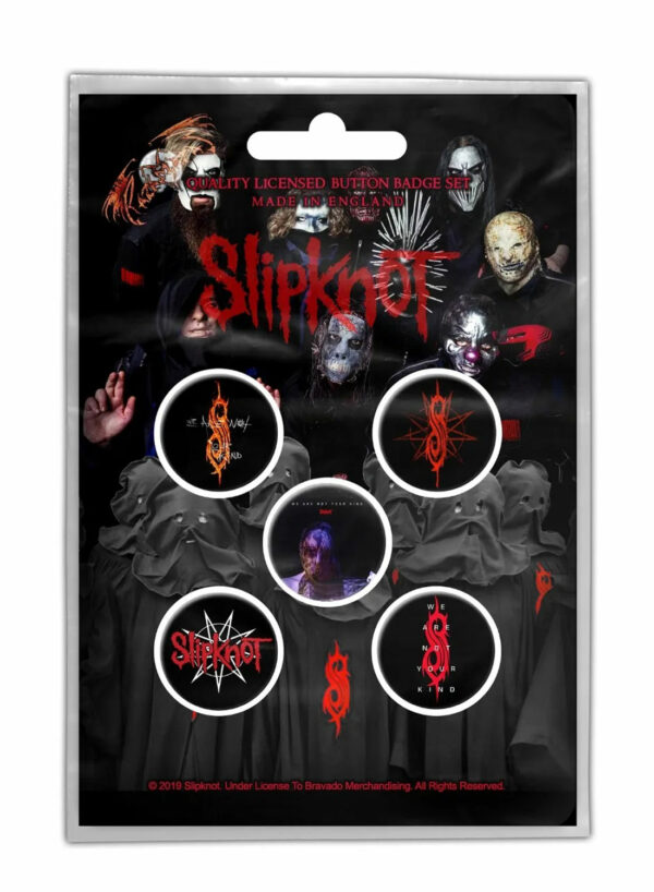 Slipknot We Are Not Your Kind Badge Pack