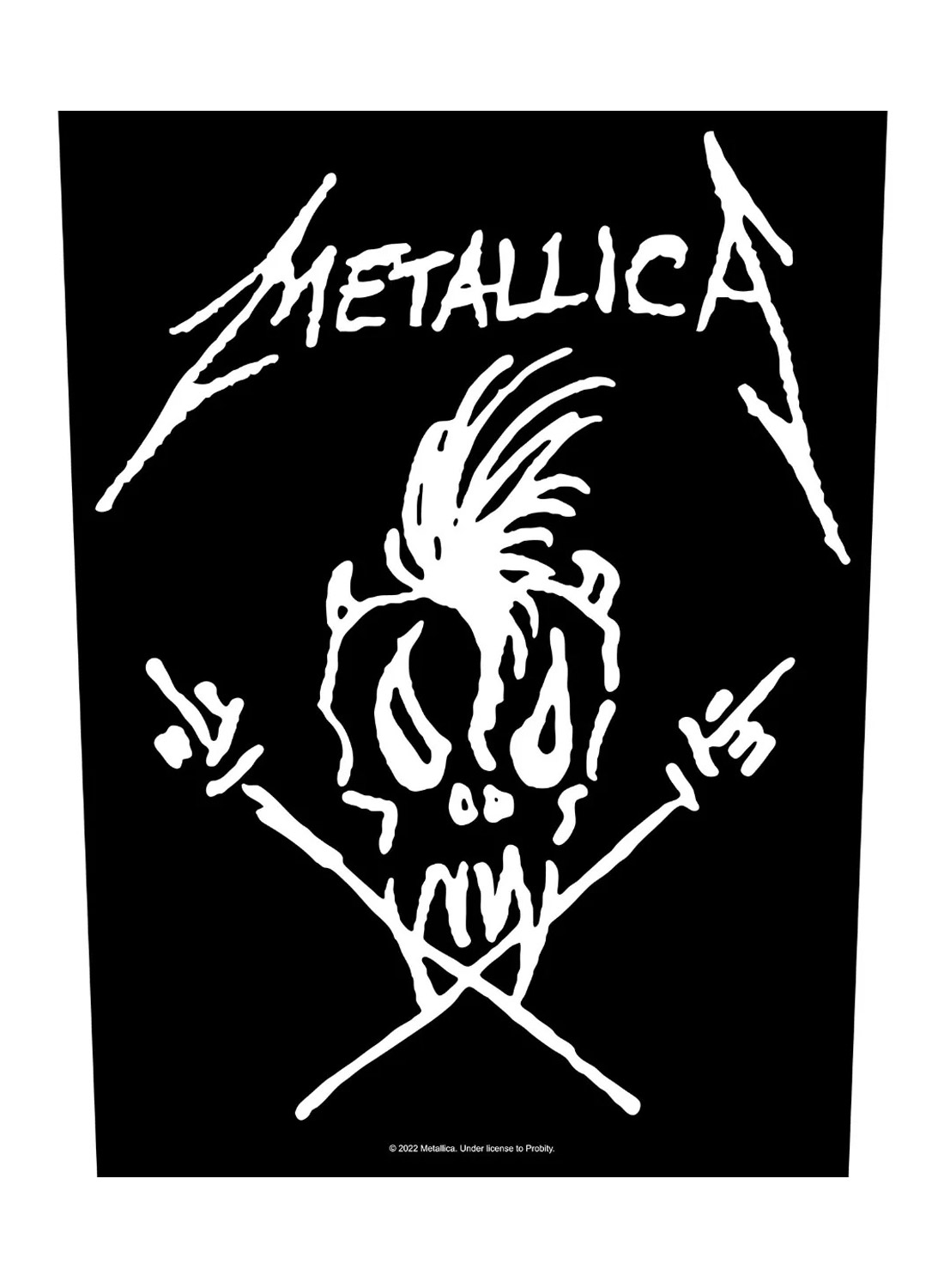 Metallica Scary Guy Back Patch
