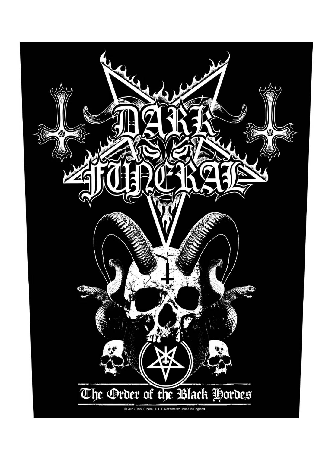 Dark Funeral Order Of The Black Hordes Back Patch