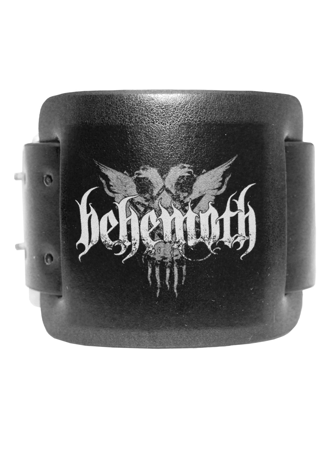 Behemoth Leather Wristband