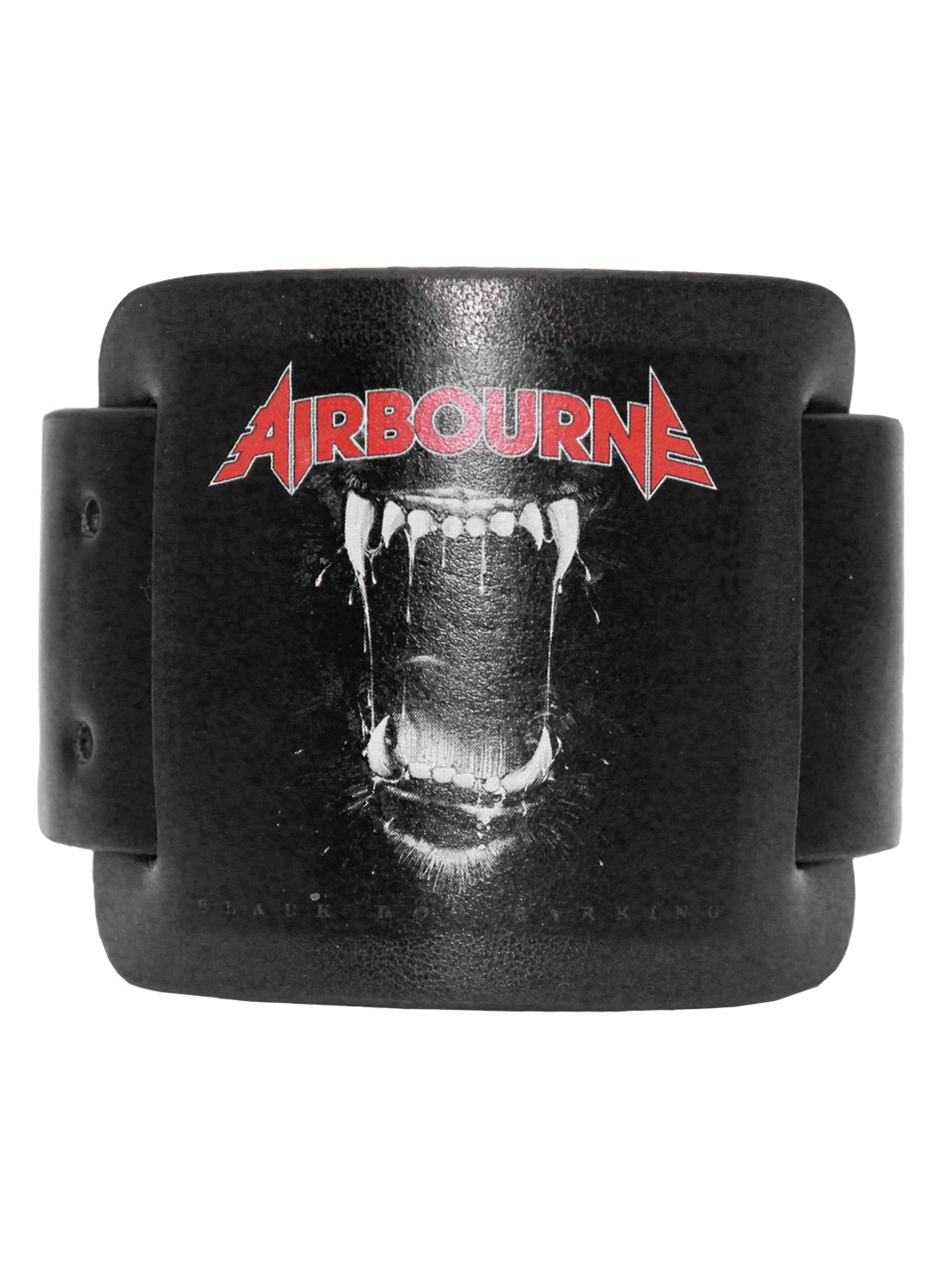 Airbourne Leather Wristband