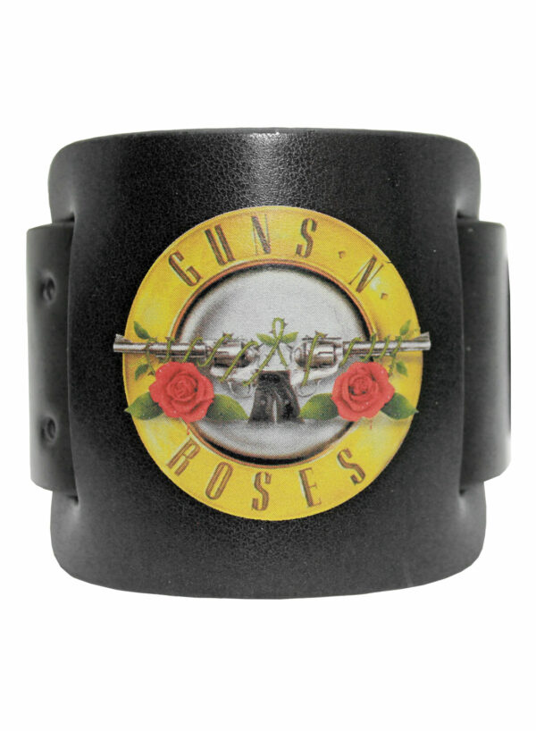 Guns N' Roses Leather Wristband