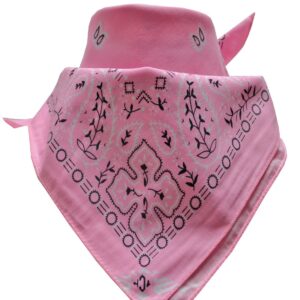 Paisley Bandana Baby Pink