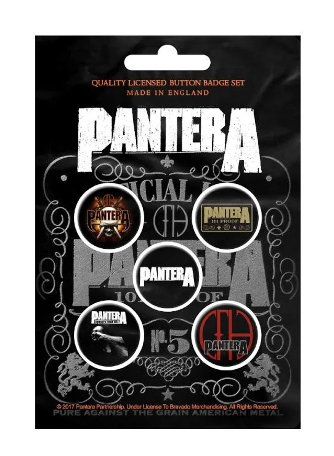 Pantera 101 Proof Badge Pack