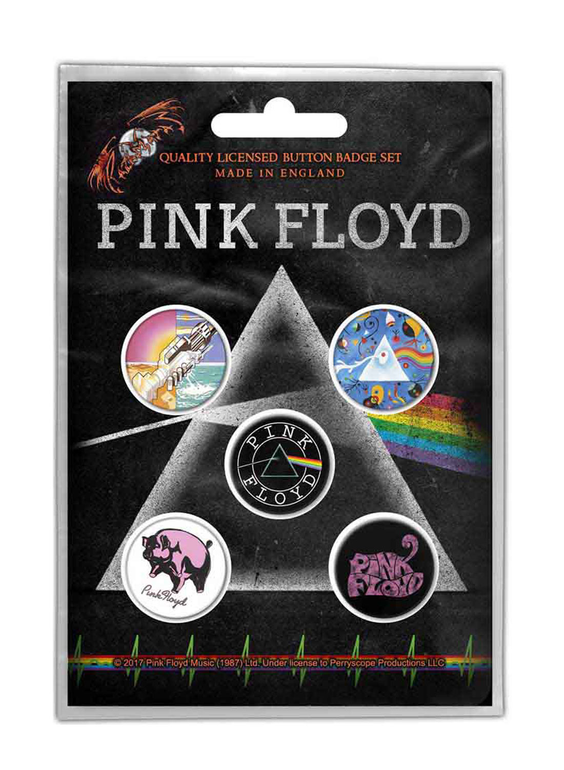 Pink Floyd Prism Badge Pack