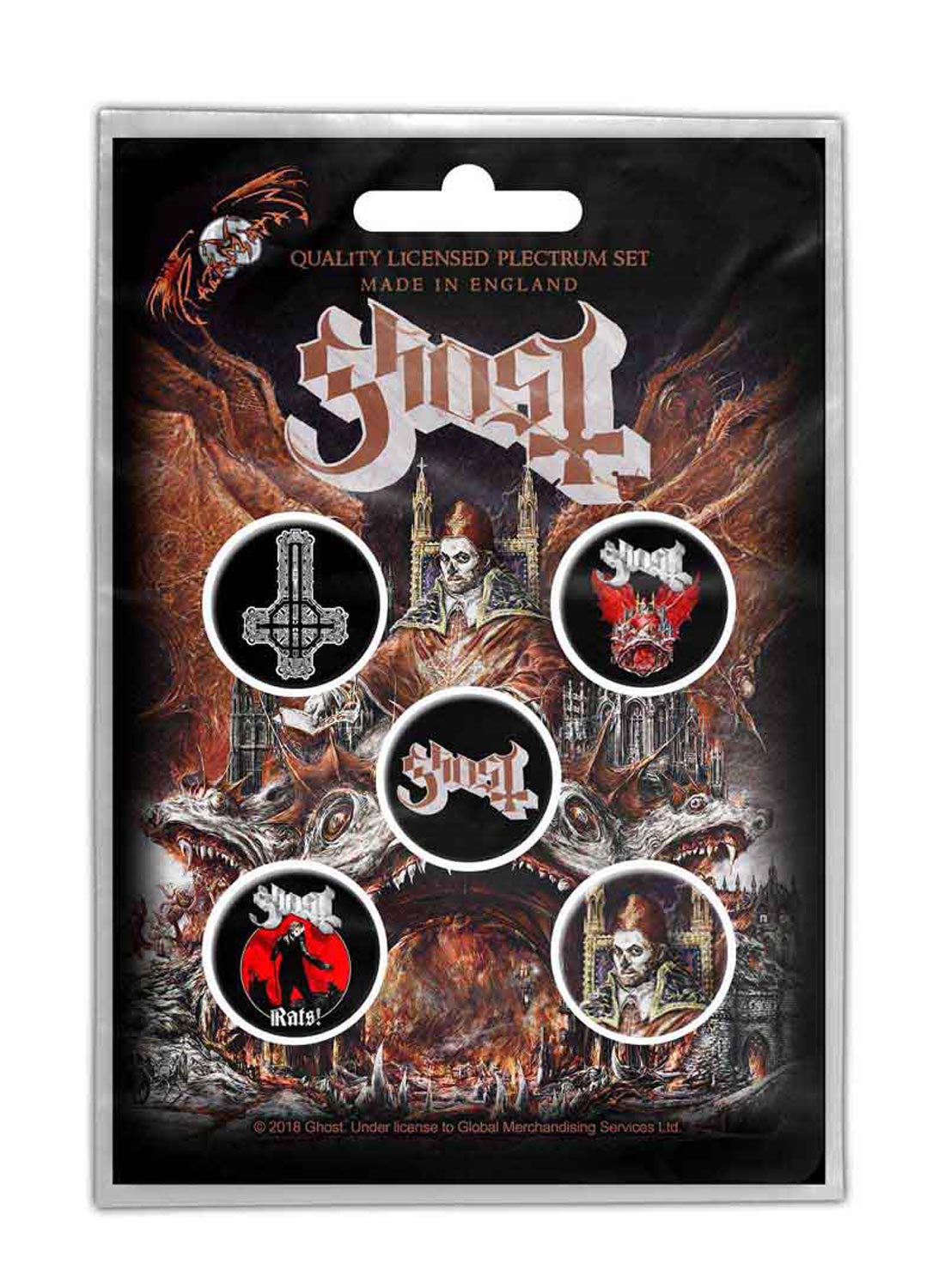 Ghost Prequelle Badge Pack