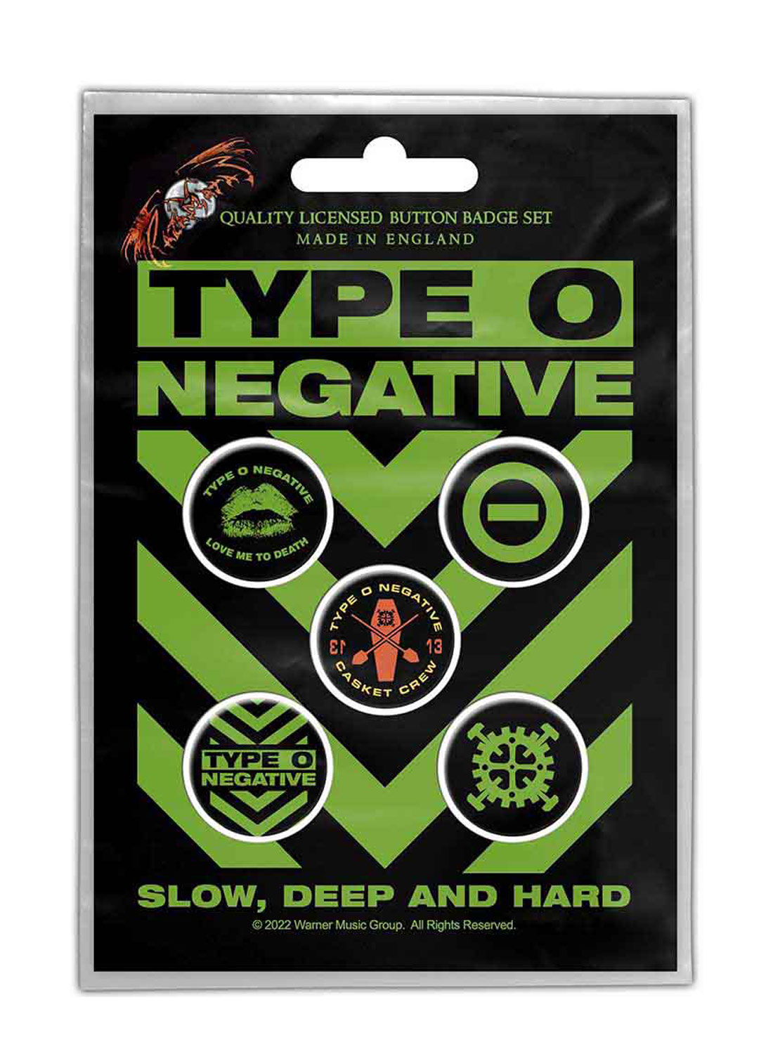 Type O Negative Badge Pack