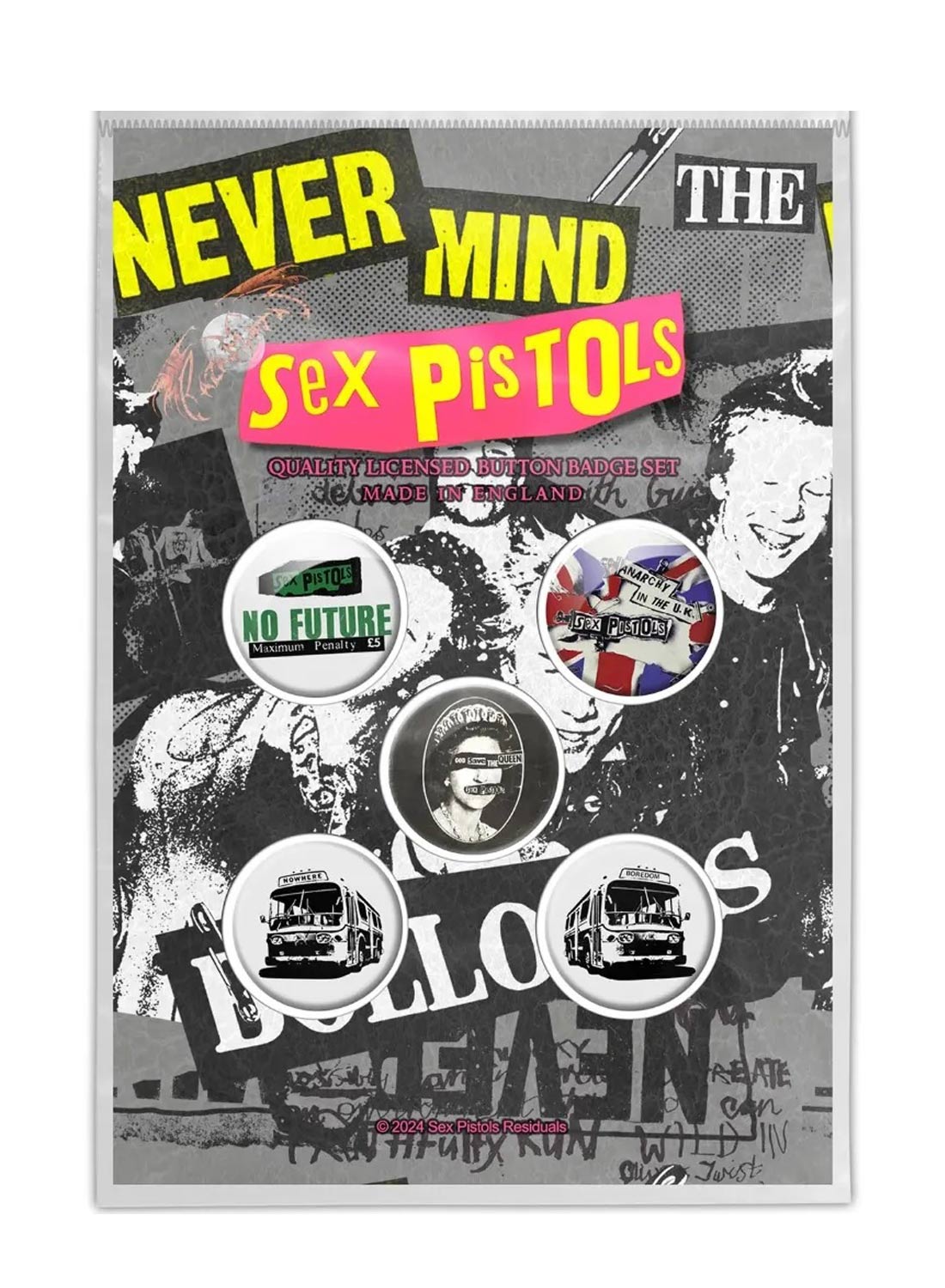 Sex Pistols Badge Pack