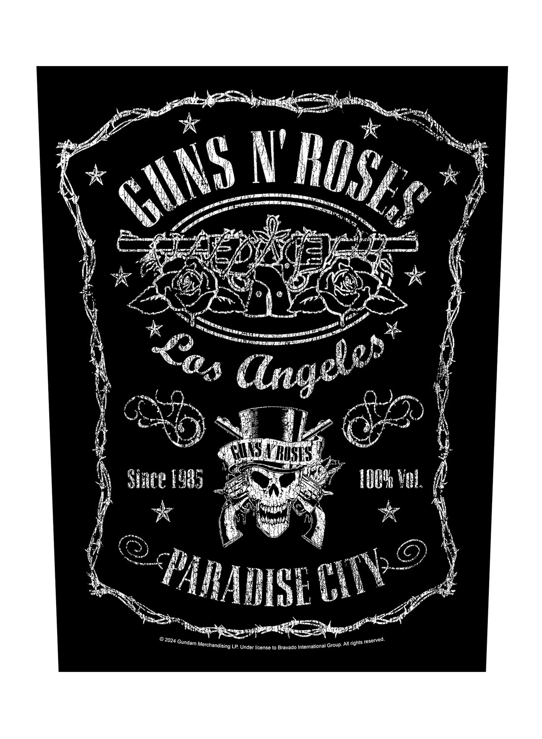 Guns N' Roses Paradise City Back Patch