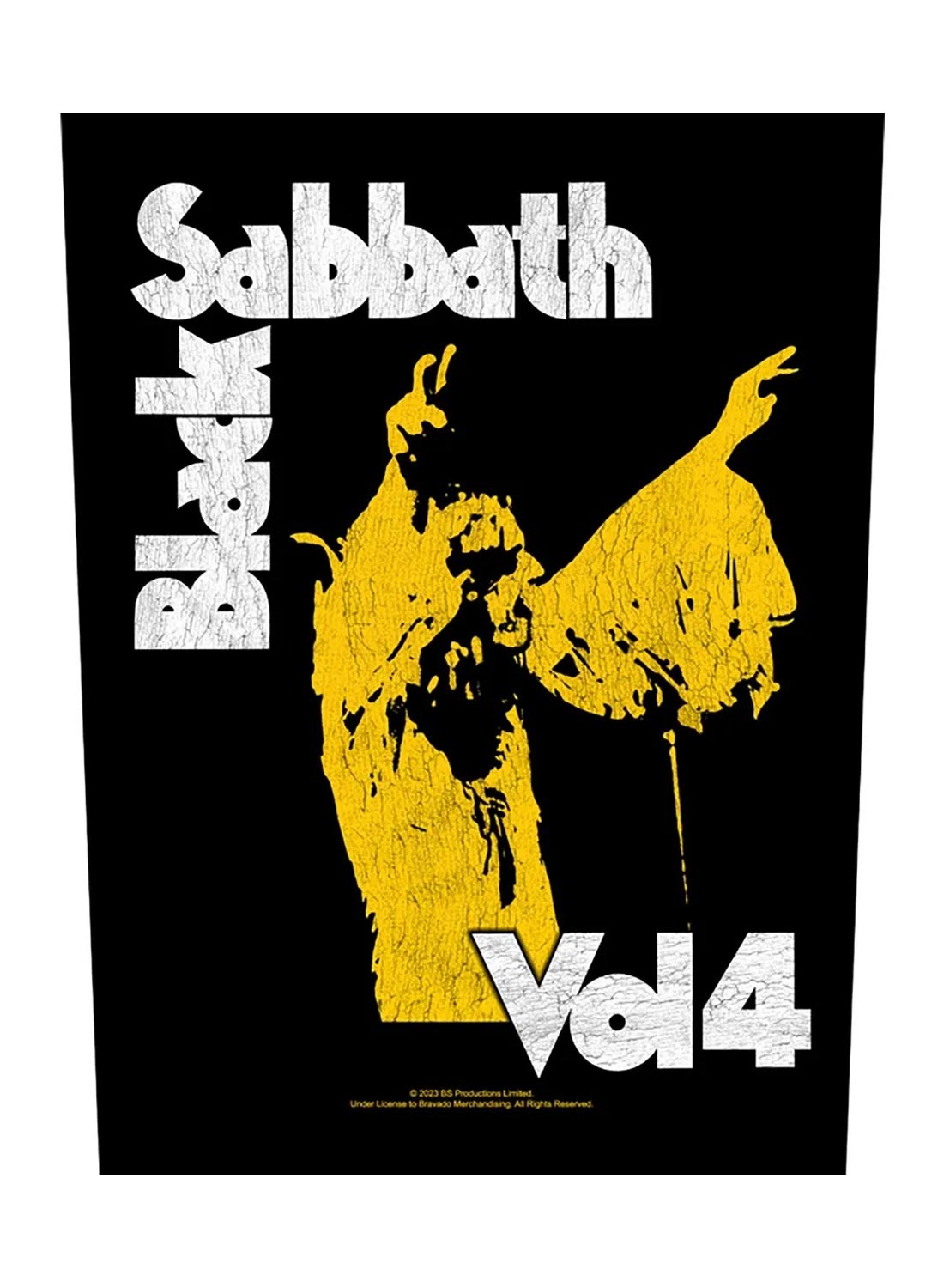 Black Sabbath Vol 4 Back Patch