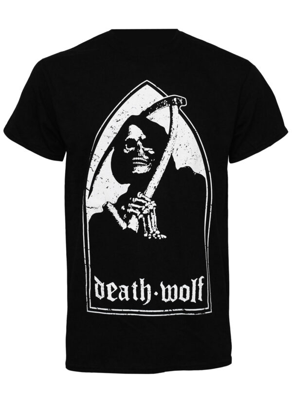Death Wolf Black Armoured Death T-Shirt
