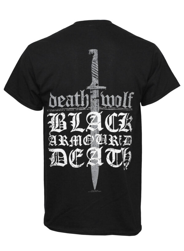 Death Wolf Black Armoured Death T-Shirt