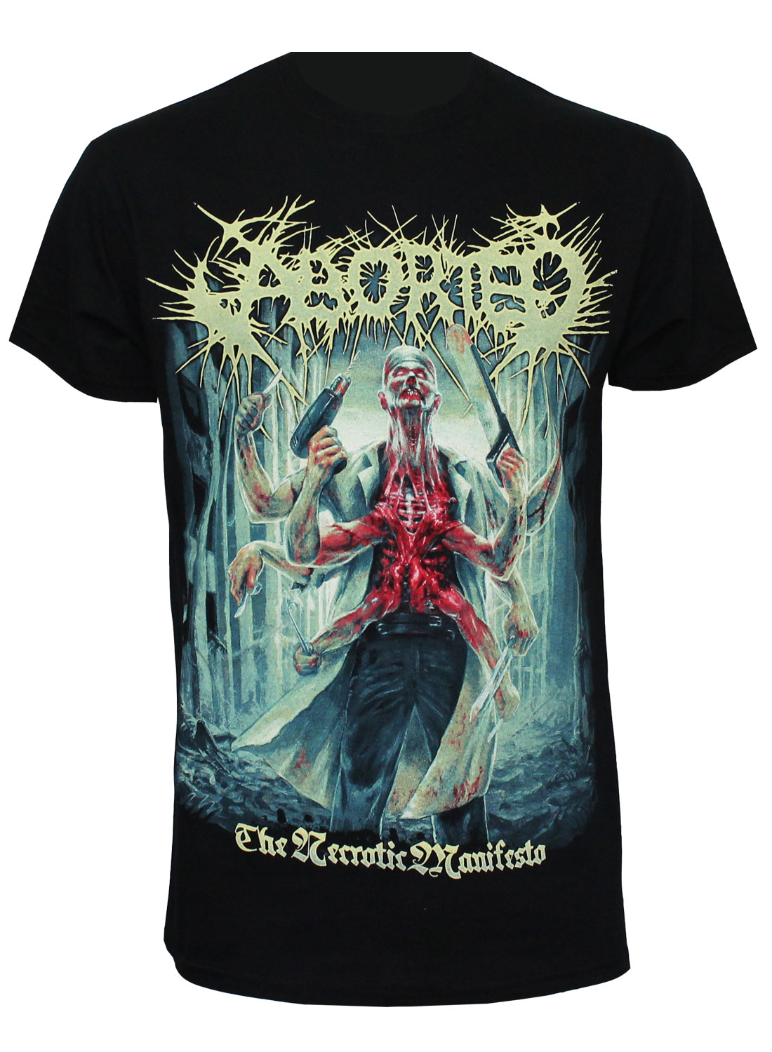 Aborted The Necrotic Manifesto T-Shirt