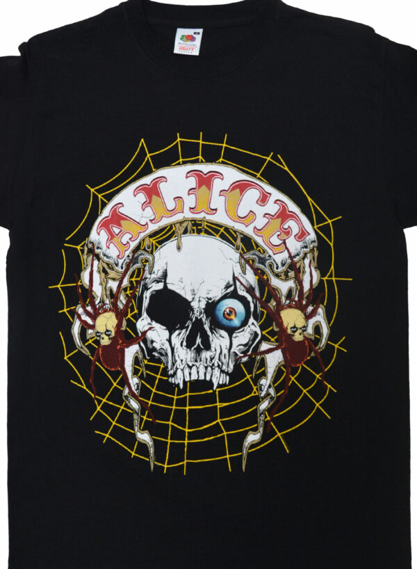 Alice Cooper Skull Web T-Shirt