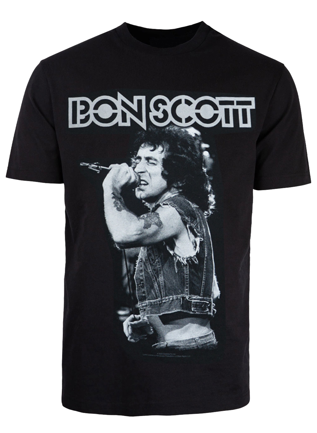 Bon Scott Singing T-shirt