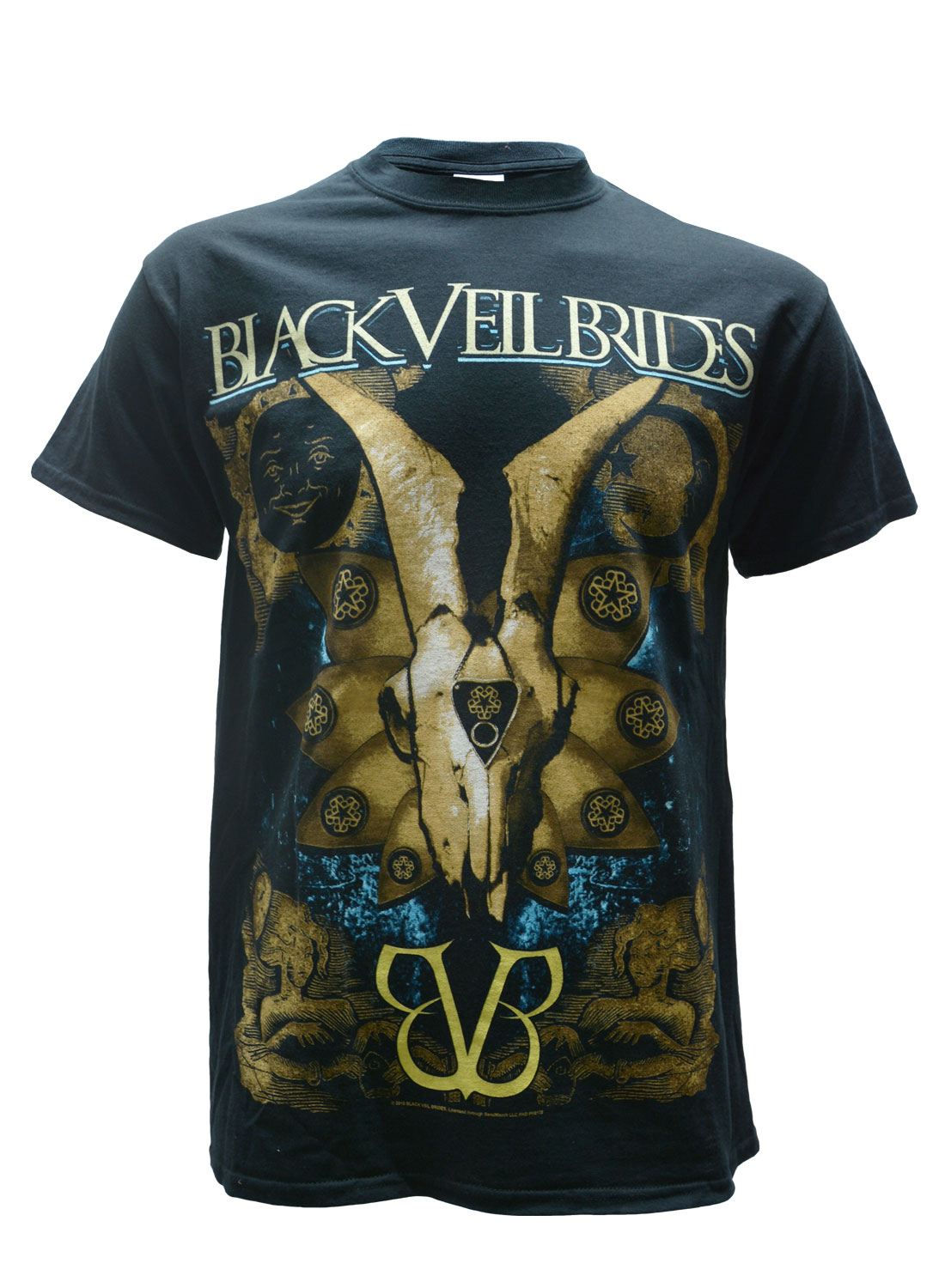 Black Veil Brides Goat Skull T-shirt