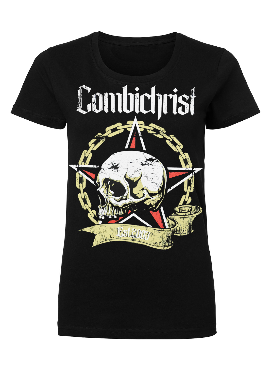 Combichrist Skull Girly T