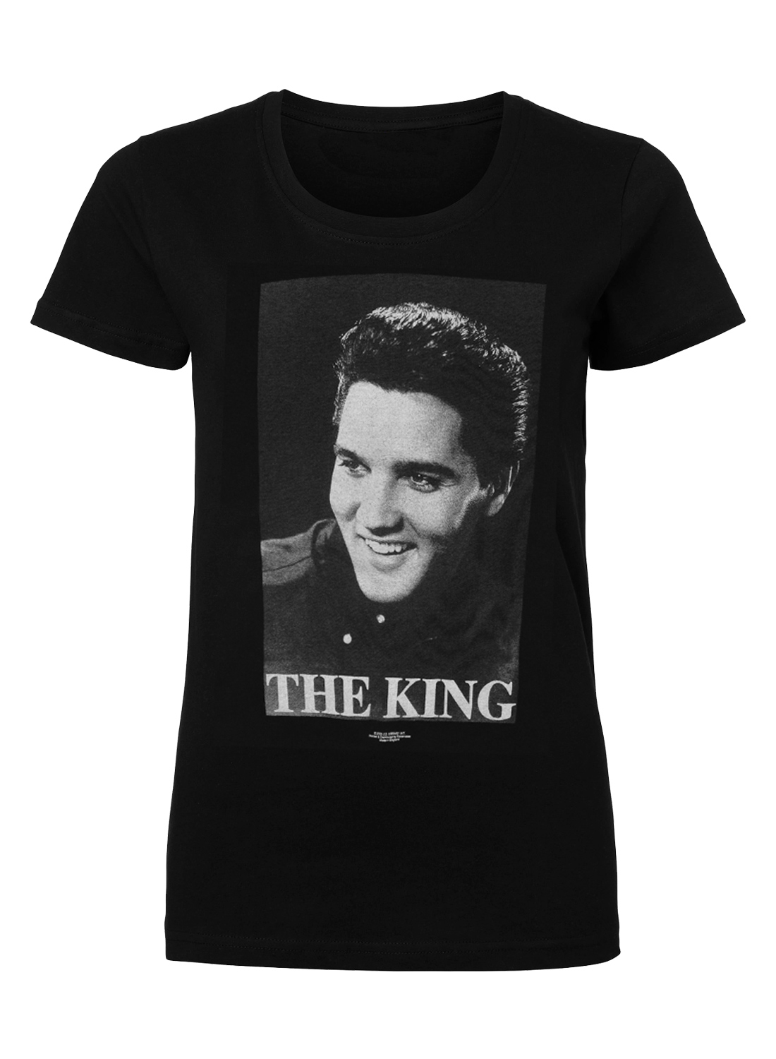 Elvis The King Girly T