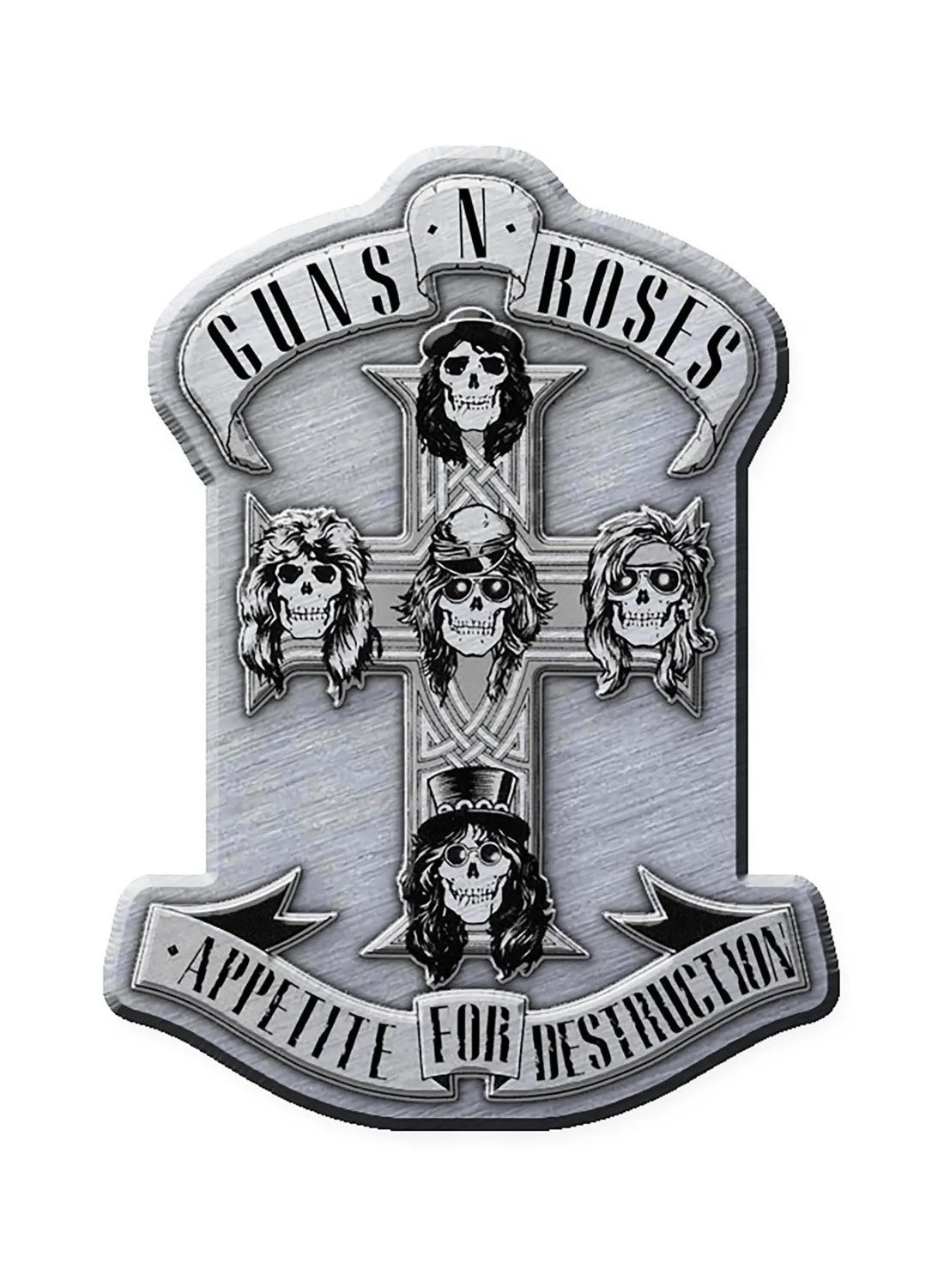 Guns N' Roses Appetite Metal Pin Badge