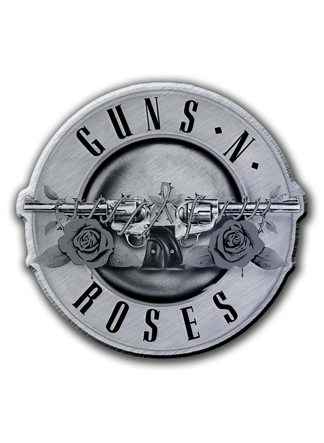 Guns N' Roses Bullet Logo Metal Pin Badge