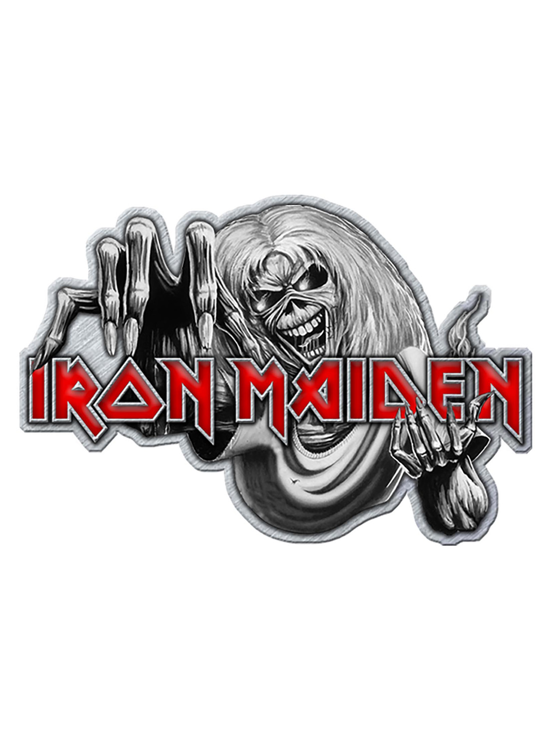 Iron Maiden Number Of The Beast Metal Pin Badge