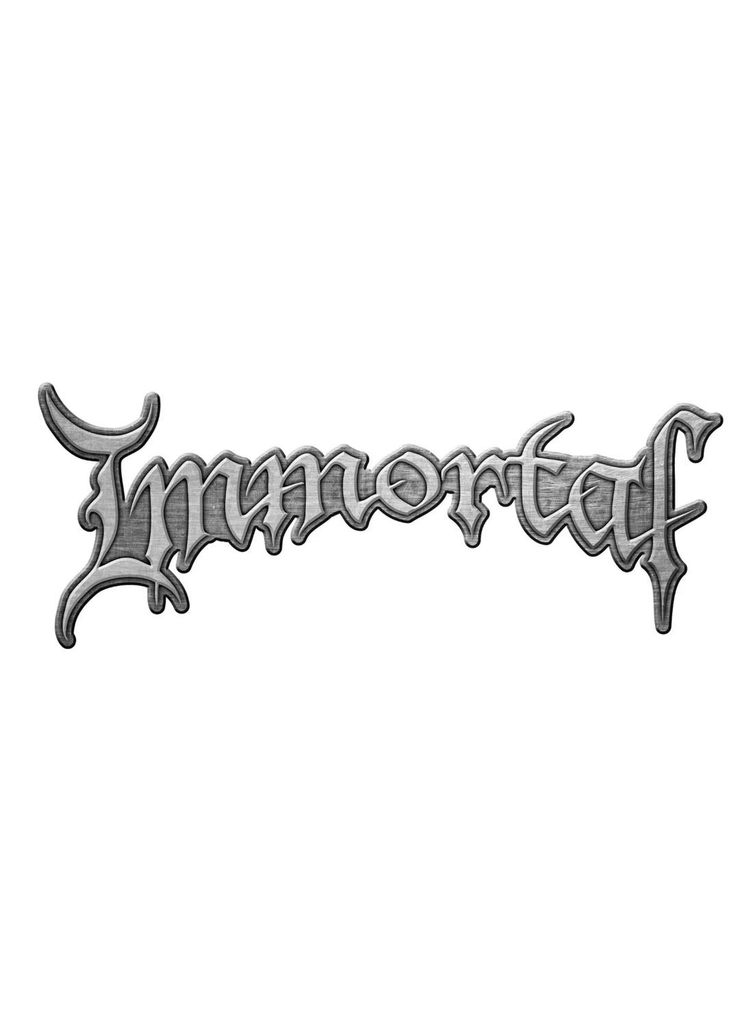 Immortal Logo Metal Pin Badge