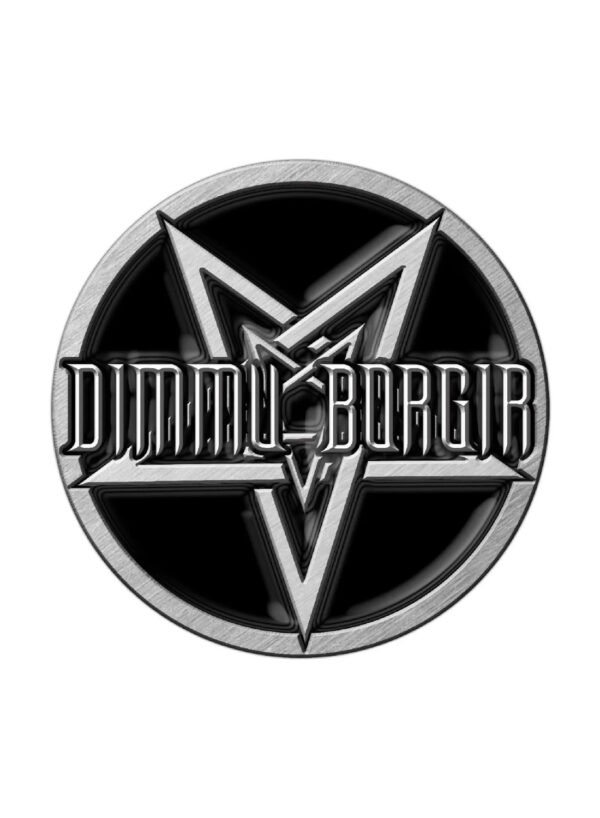 Dimmu Borgir Metal Pin Badge