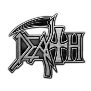 Death Metal Pin Badge