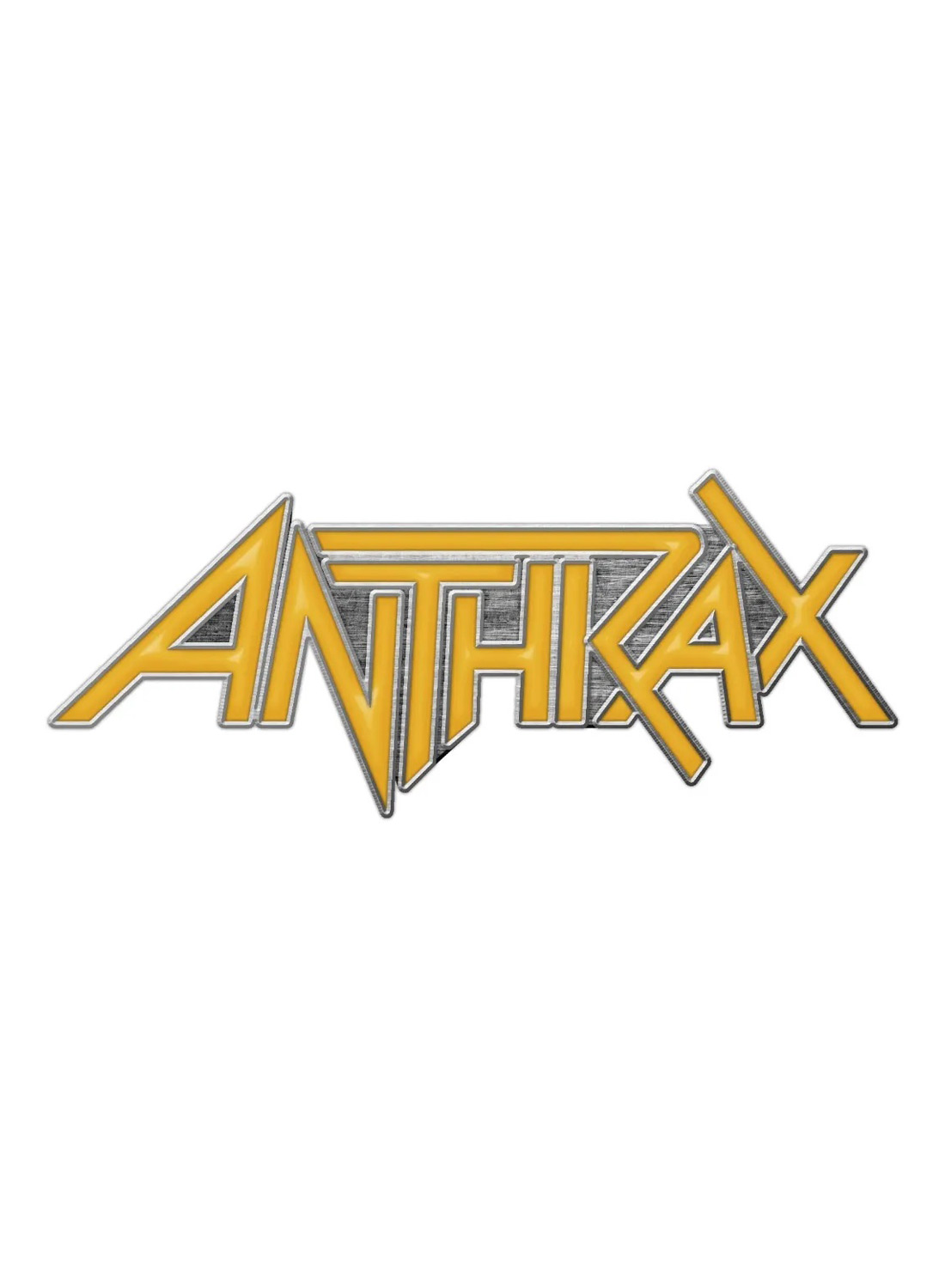 Anthrax Metal Pin Badge