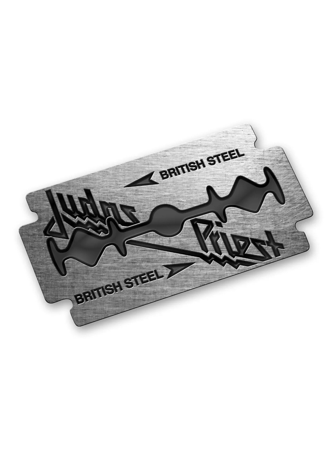 Judas Priest British Steel Metal Pin Badge