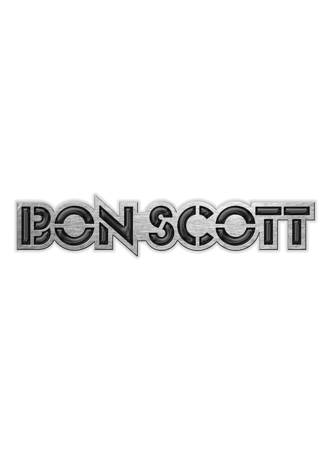 Bon Scott Metal Pin Badge
