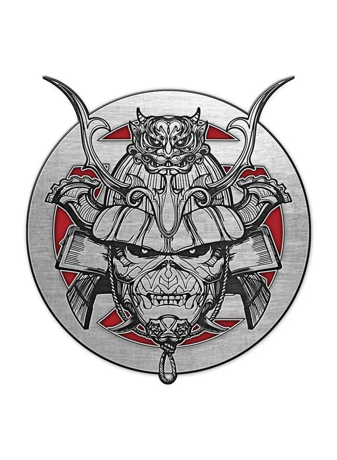 Iron Maiden Senjutsu Metal Pin Badge
