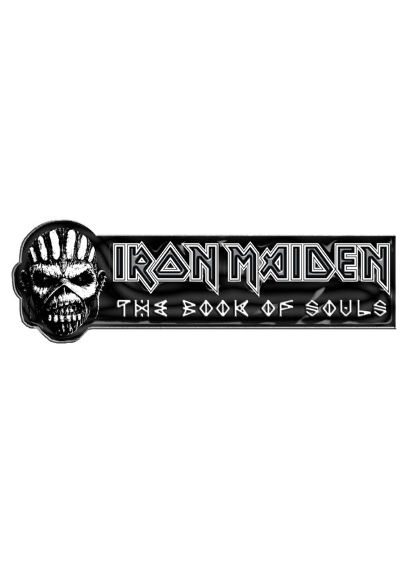 Iron Maiden Book Of Souls Metal Pin Badge