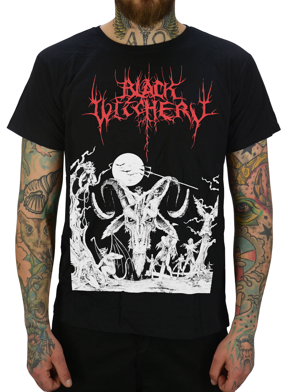 Black Witchery Upheaval Of Satanic Might T-shirt