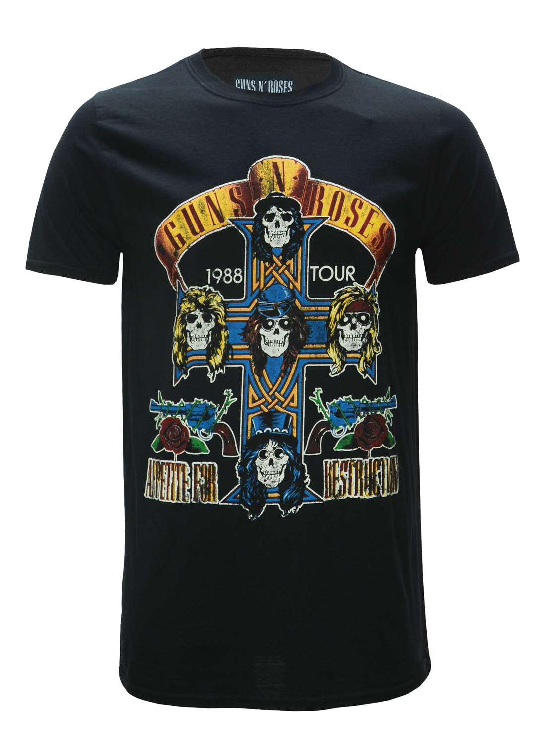 Guns N' Roses NJ Summer Jam 1988 T-shirt