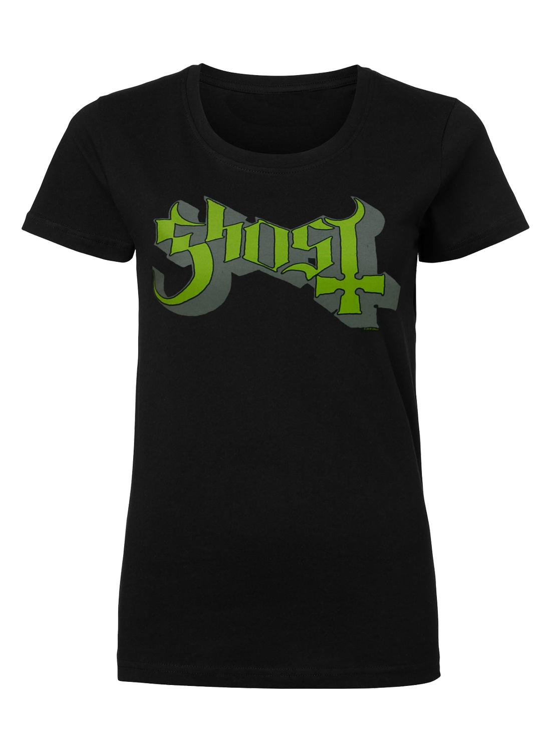 Ghost Green Logo Girly T