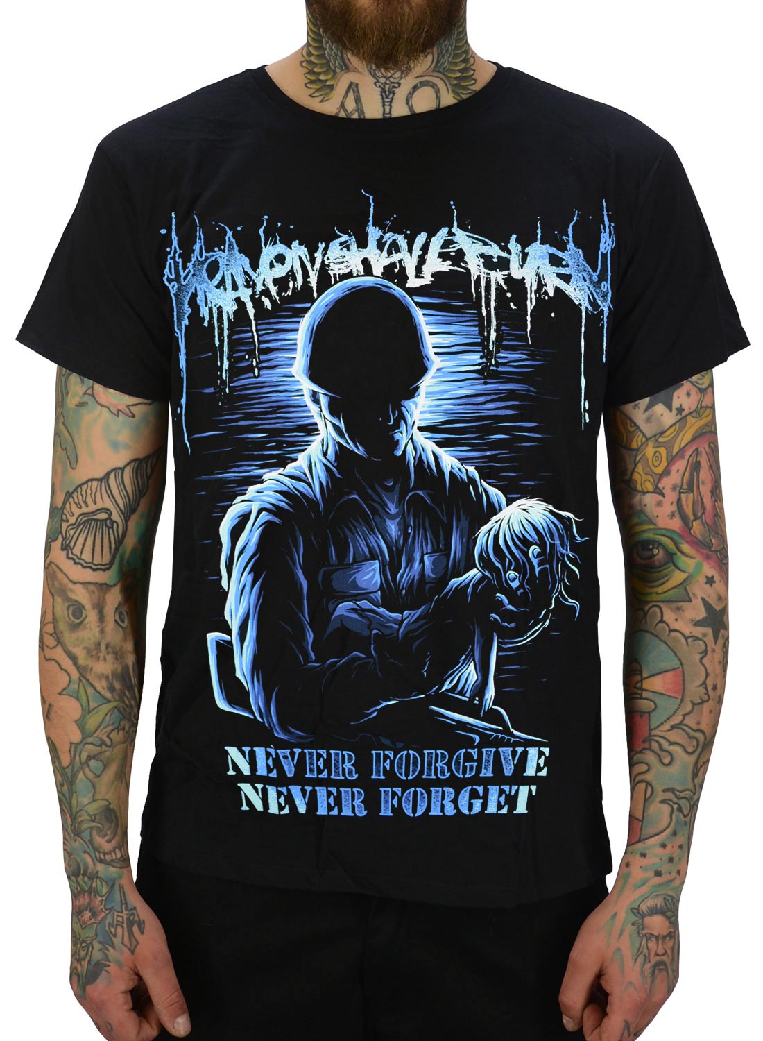 Heaven Shall Burn Never Forgive T-shirt