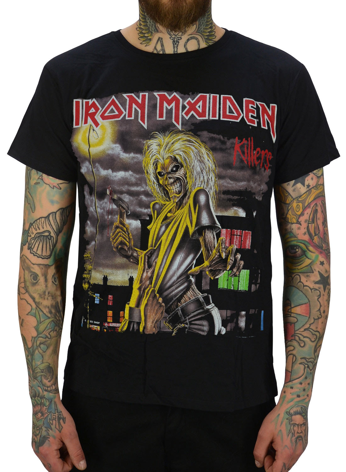 Iron Maiden Kilers Cover T-shirt