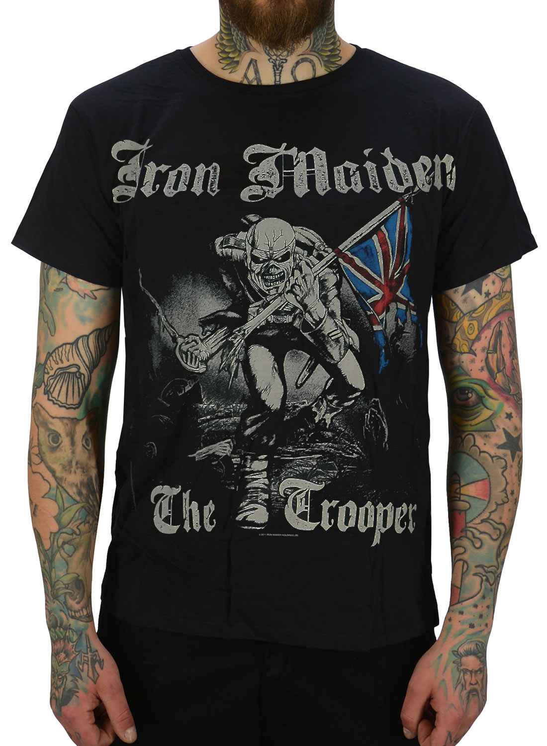 Iron Maiden Sketched Trooper T-shirt
