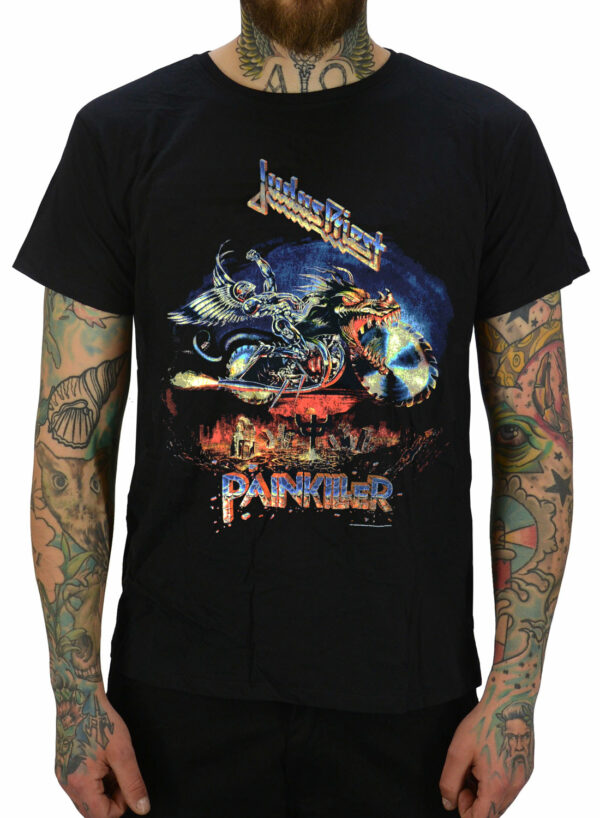 Judas Priest Maglietta Donna Nero - British Steel Logo Ufficiale, Taglio Moderno