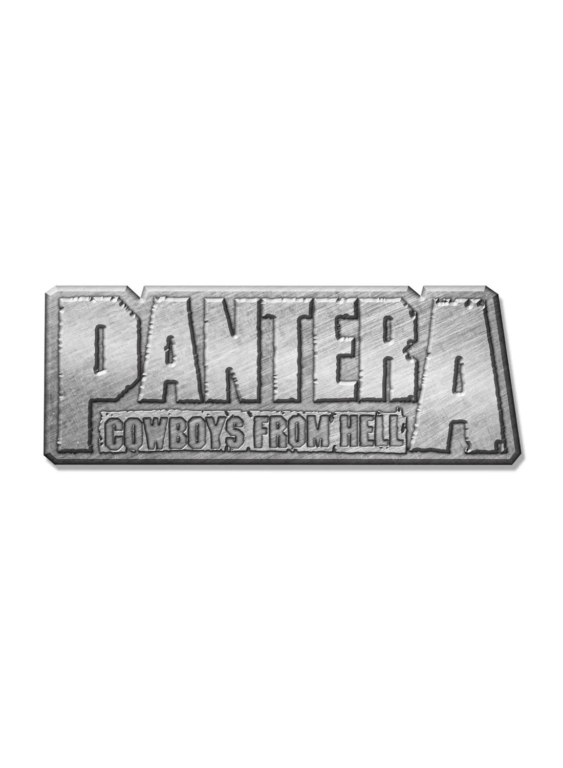 Pantera Cowboys From Hell Metal Pin Badge