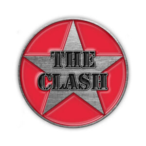 The Clash Metal Pin Badge