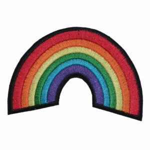 Rainbow Embroidered patch