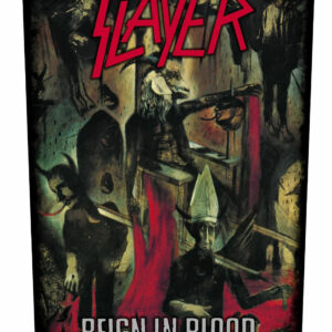 Slayer Rage In Blood Back Patch