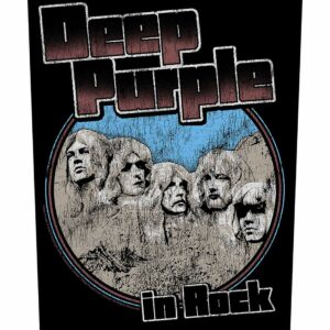 Deep Purple In Rock Back Patch