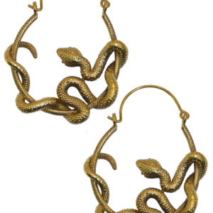 Natural Golden Killer Earrings