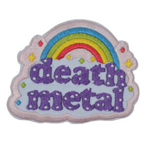 Rainbow Death Metal Embroidered patch