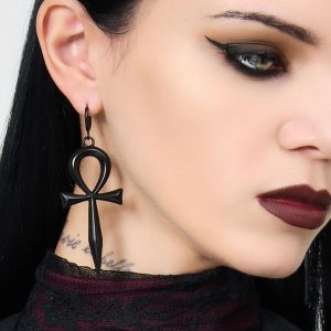 Killstar Resurrection Black Earrings