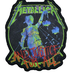 Metallica And Justice for All Cutout Patch
